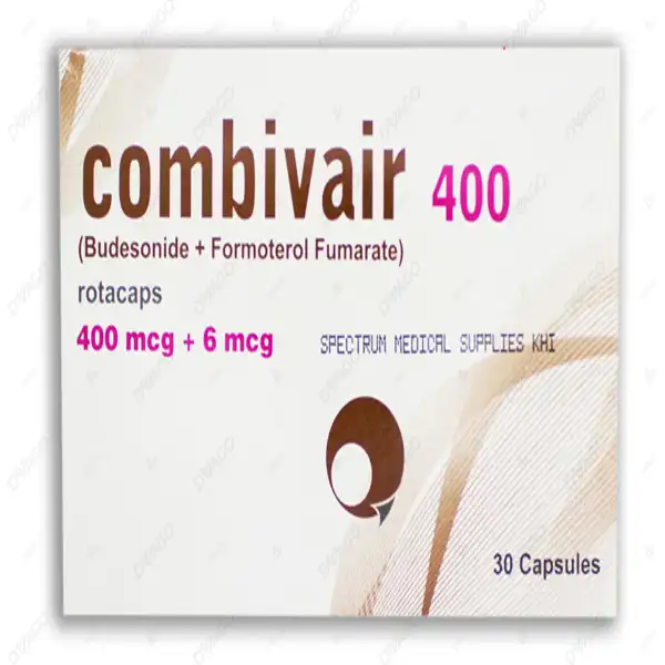 Combivair Rotacaps 400/6mcg